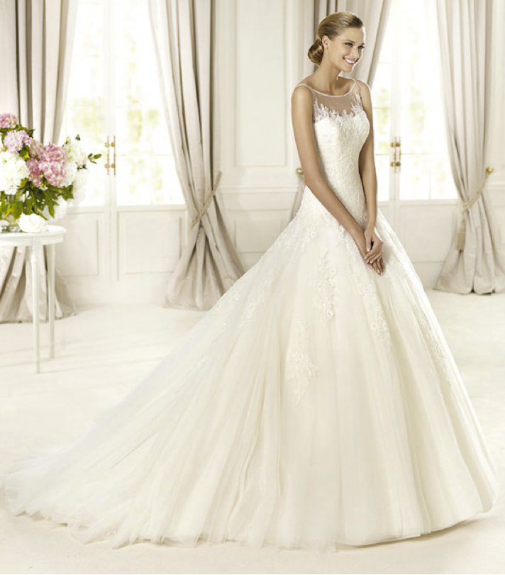 2013 wedding dress Pronovias Glamour collection bridal gowns Dolomita