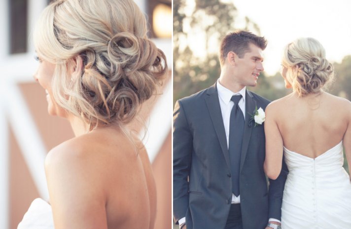 wedding updos we love summer 2012 romantic sideswept hairstyles with curls