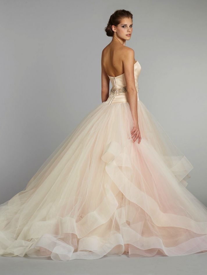 fall 2012 wedding dress Lazaro bridal gowns 3250 b