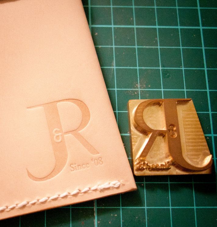 5 easy ways to personalize the wedding DIY weddings leather stamp
