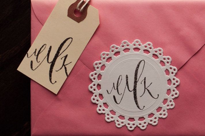 5 easy ways to personalize the wedding DIY weddings custom monogram