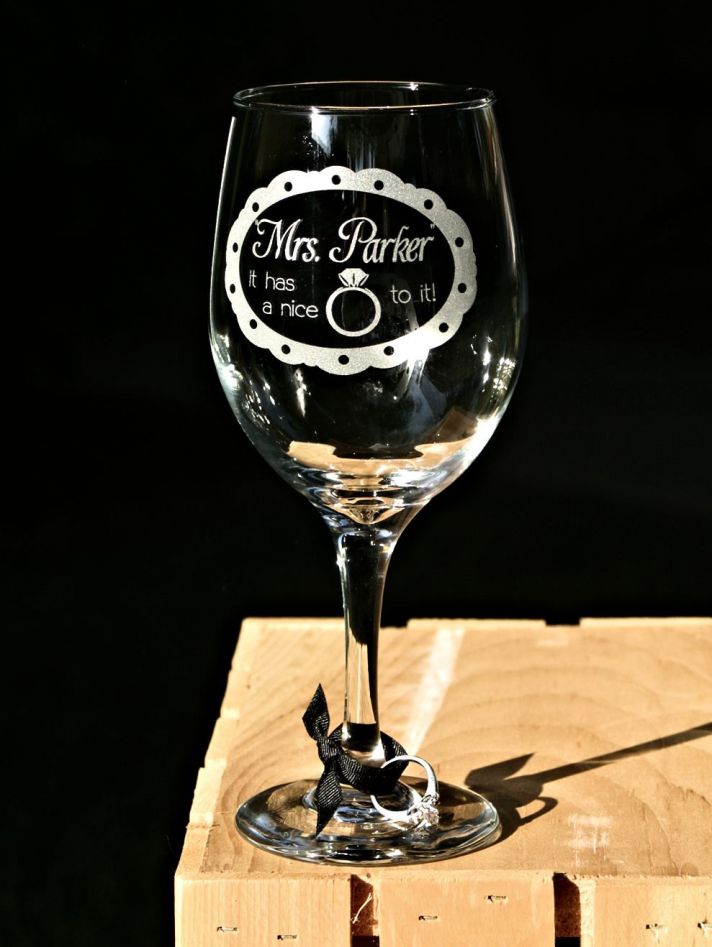 good bad ugly of bachelorette party gifting custom wine glass
