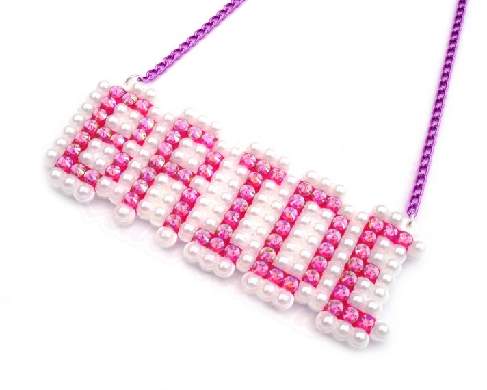 awesome bachelorette party gifts barbie bride necklace