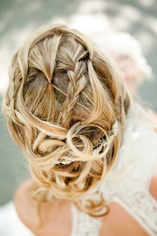 Easy Breezy Bridal Updos Wedding Hair Inspiration 4