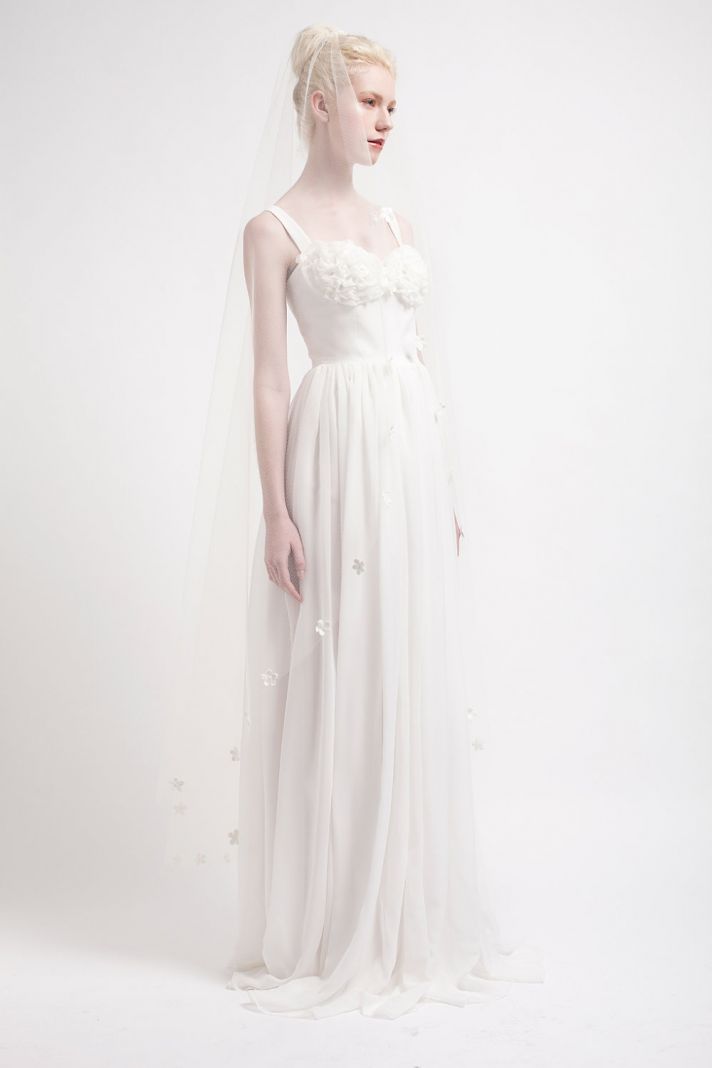 Handmade Wedding Dresses Bridal Designers to Watch Kelsey Genna Flowercup