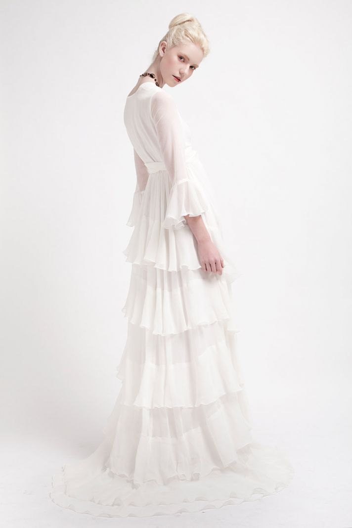 Handmade Wedding Dresses Bridal Designers to Watch Kelsey Genna Florence 3