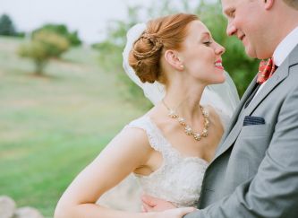 Silky Smooth Wedding Updos with braid