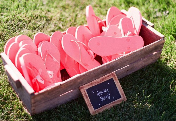 Flip Flops for Wedding Guests