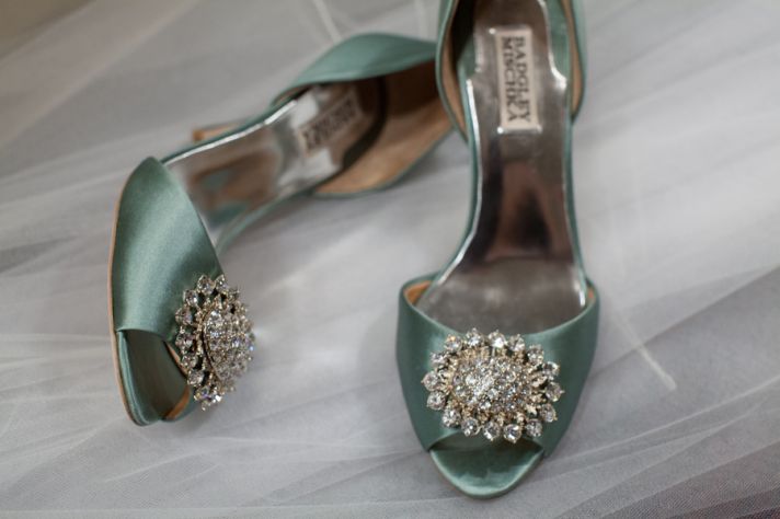 Real Wedding Long Island Throo Williams Photography by Verdi Green Wedding Shoes Badgley Mishka