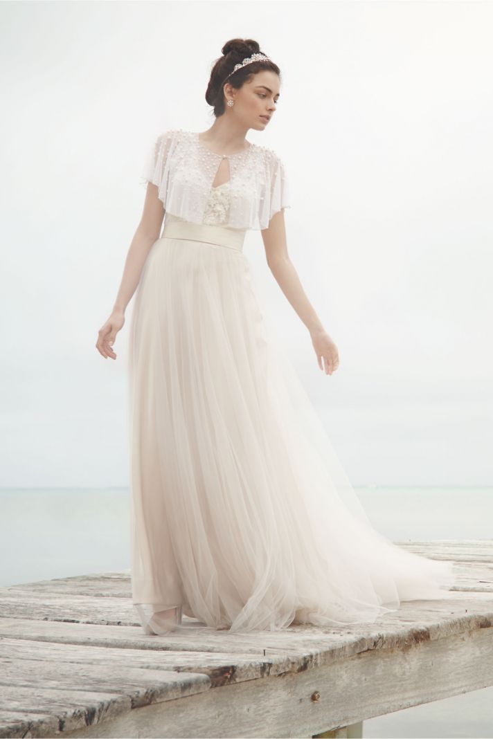 Scattered Pearl Caplet by BHLDN