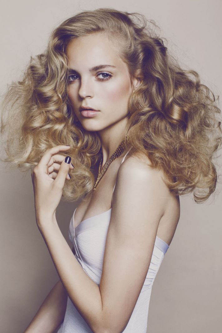 high fashion wedding hair and makeup 60s romance