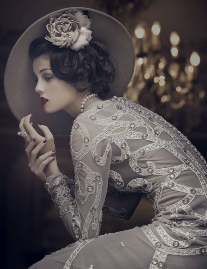 great gatsby inspired wedding hair and makeup