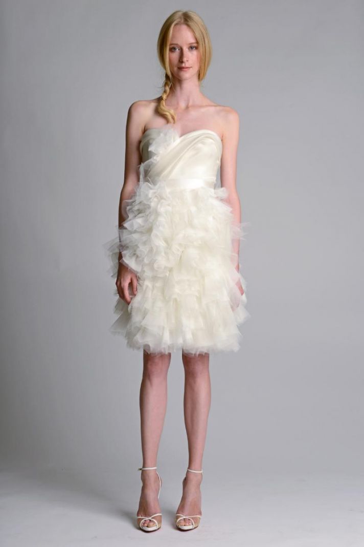 Wedding dress by Marchesa Fall 2014 Bridal 6