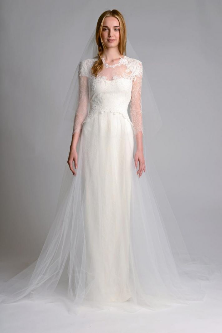Wedding dress by Marchesa Fall 2014 Bridal 1
