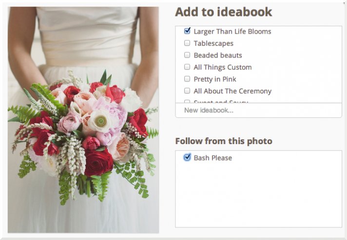 New Follow Feature from OneWed