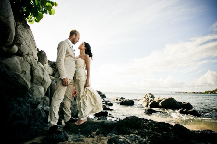 Beautiful Beachside Wedding Photography