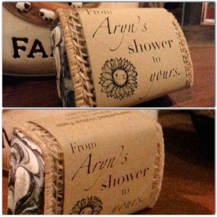 Handmade Soap Favors
