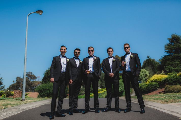 Chic Groomsmen