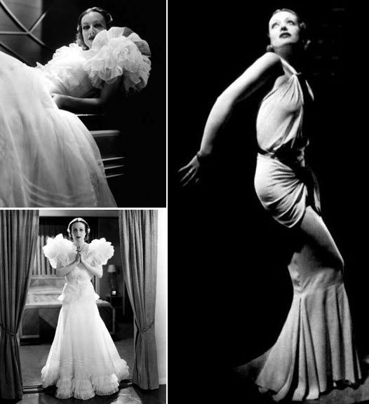 The awe-inspiring Joan Crawford in Letty Lynton dress