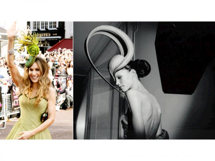Sarah Jessica Parker in Philip Treacy hat