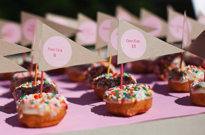 creative wedding reception ideas escort cards 2