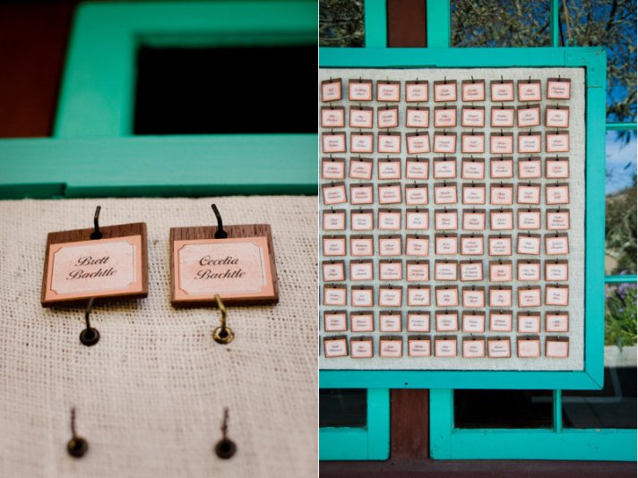 wedding reception escort cards creative ideas to display outdoors