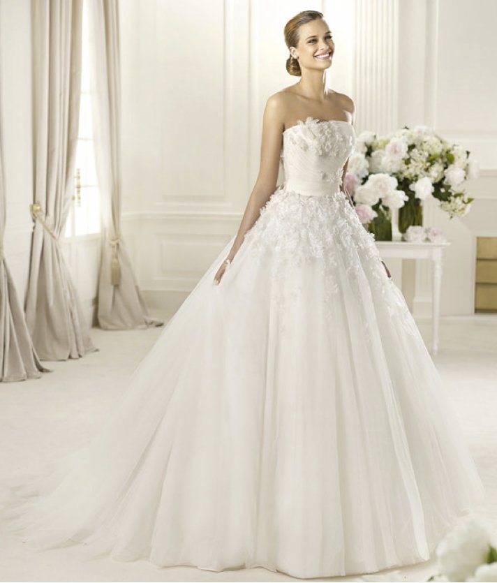 2013 wedding dress Pronovias Glamour collection bridal gowns Dogma