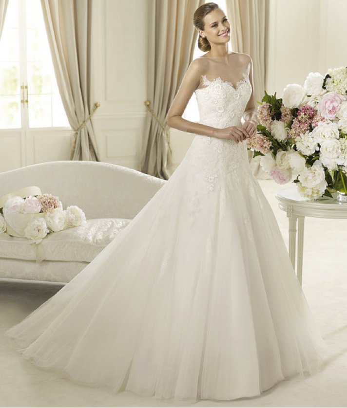 2013 wedding dress Pronovias Glamour collection bridal gowns Divina