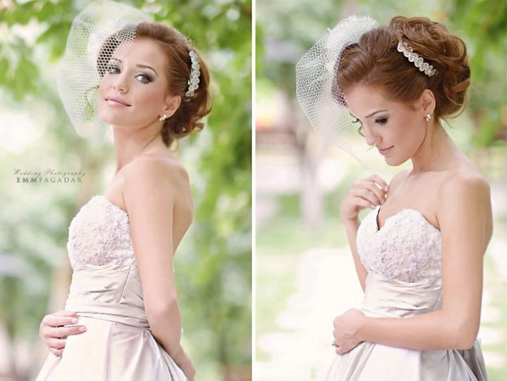 taffeta ballgown wedding dress