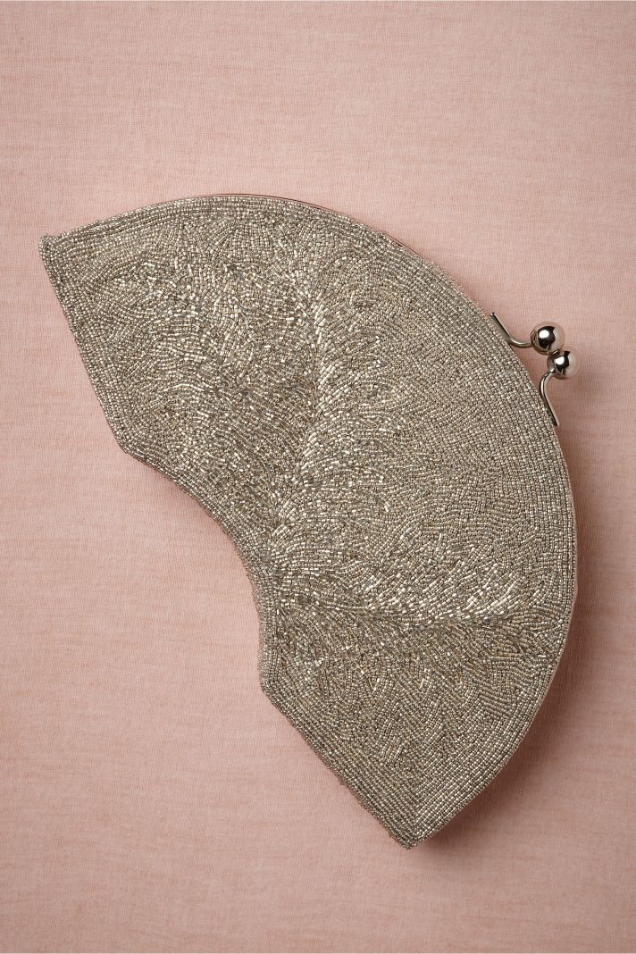 2013 wedding dress BHLDN bridal gowns beaded bridal clutch
