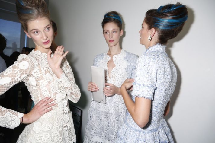 bridal beauty inspiration wedding makeup dyed beehives