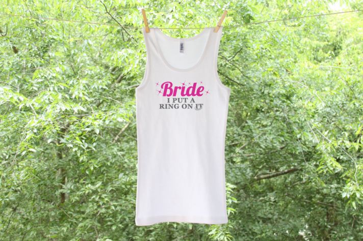 9 awesome bachelorette party gifts ring on it tank
