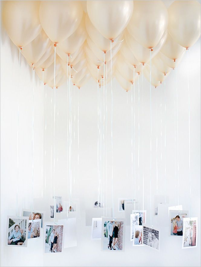 DIY Wedding Ideas Balloon Chandelier