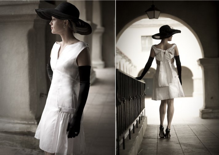 1960s Bridal Style LWD for Reception