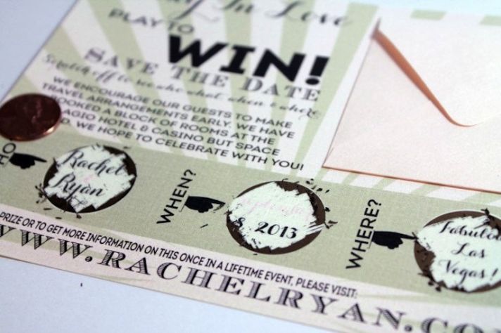 Unforgettable Wedding Save the Date Scratch Off