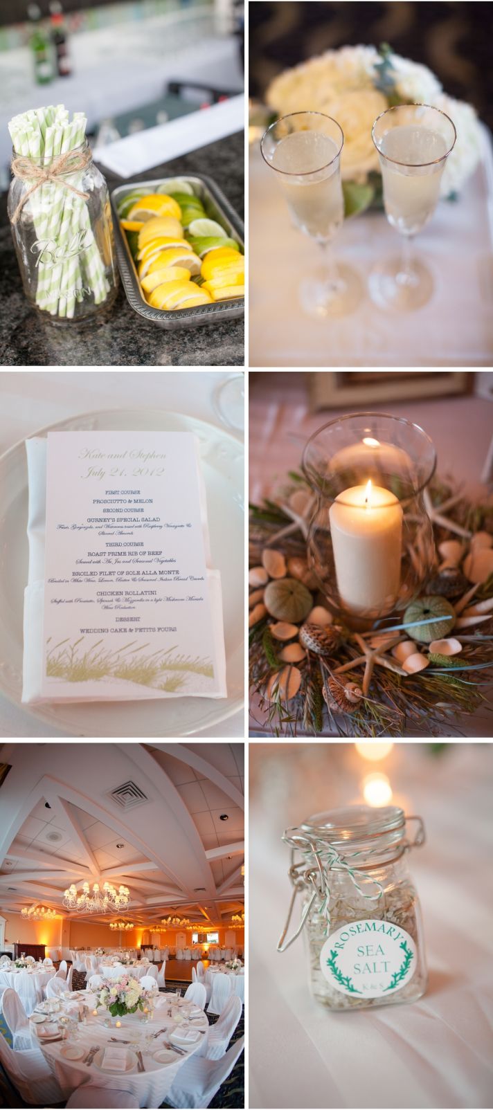 Real Wedding Long Island Throo Williams Photography by Verdi Reception Food Detail