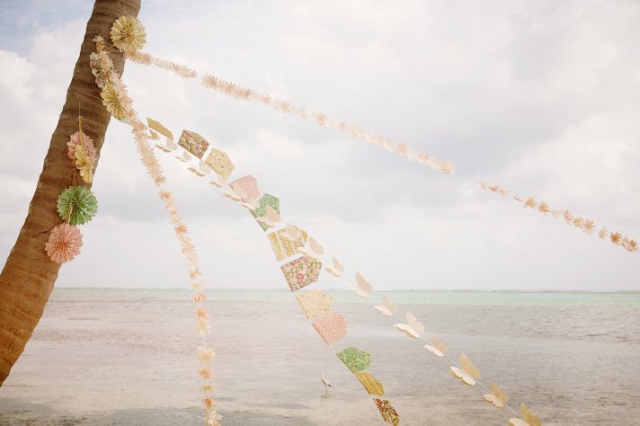 Lace teepee for wedding reception hideout