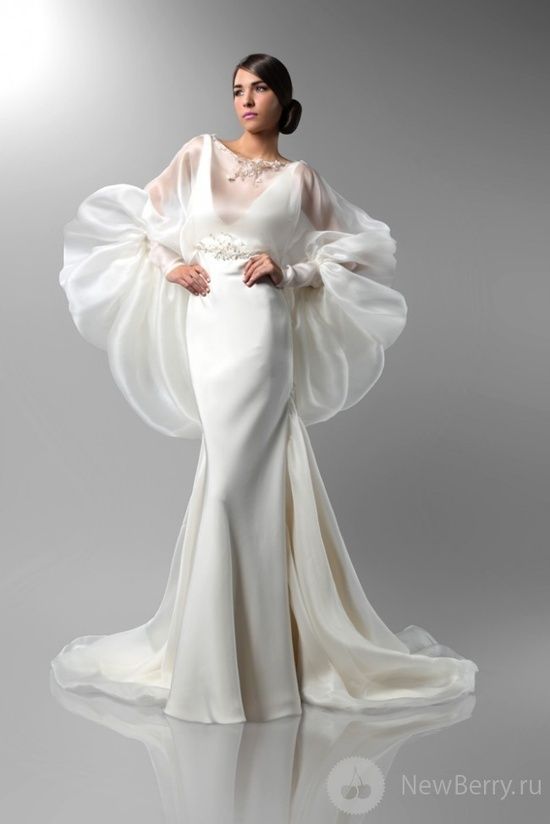 Fall 2013 bridal trends incredible sleeves