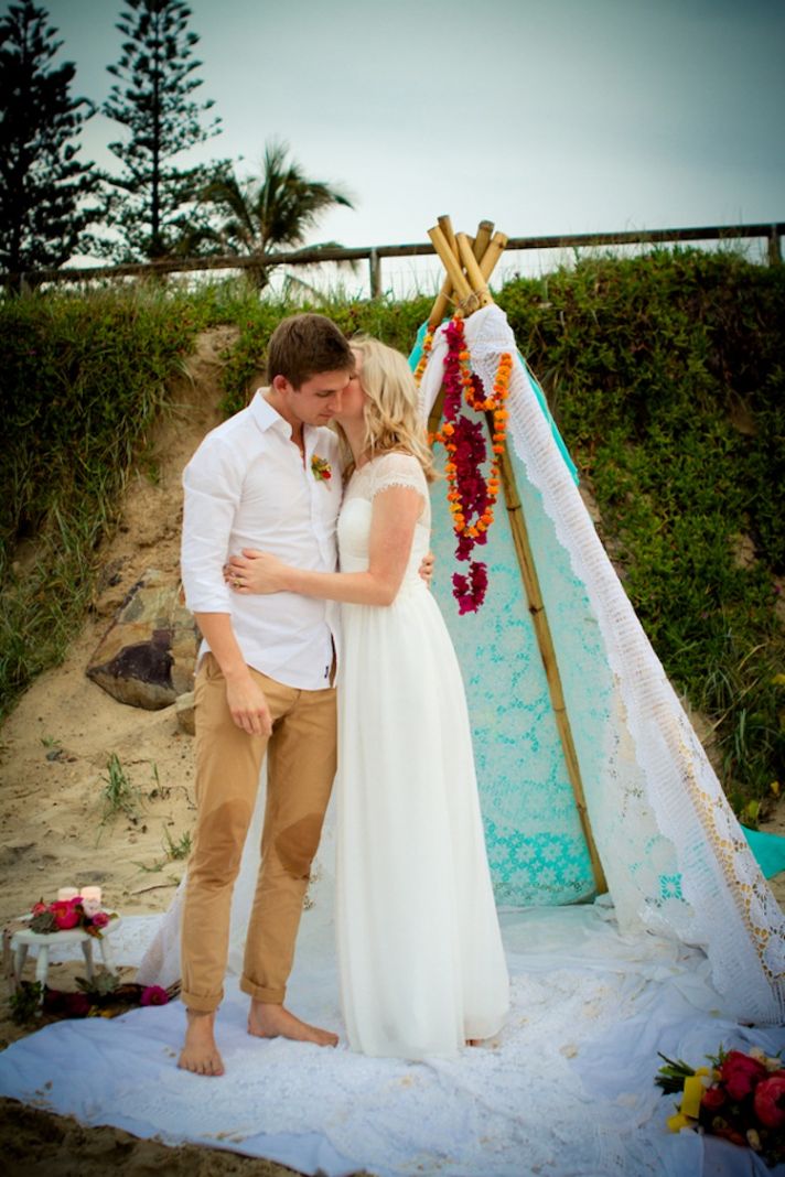 Glamping beach decor