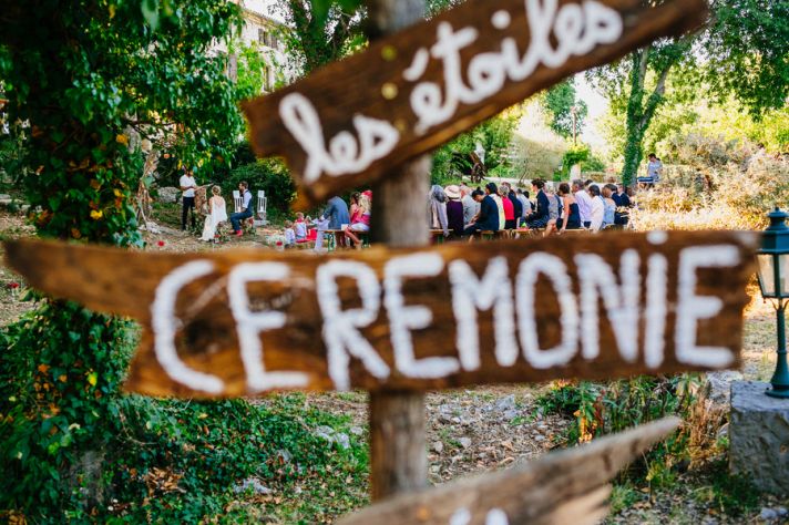 French countryside ceremony