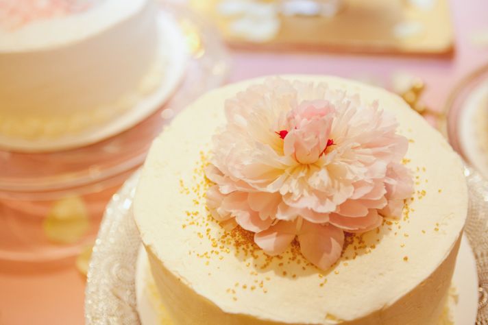 Flowers and Cake