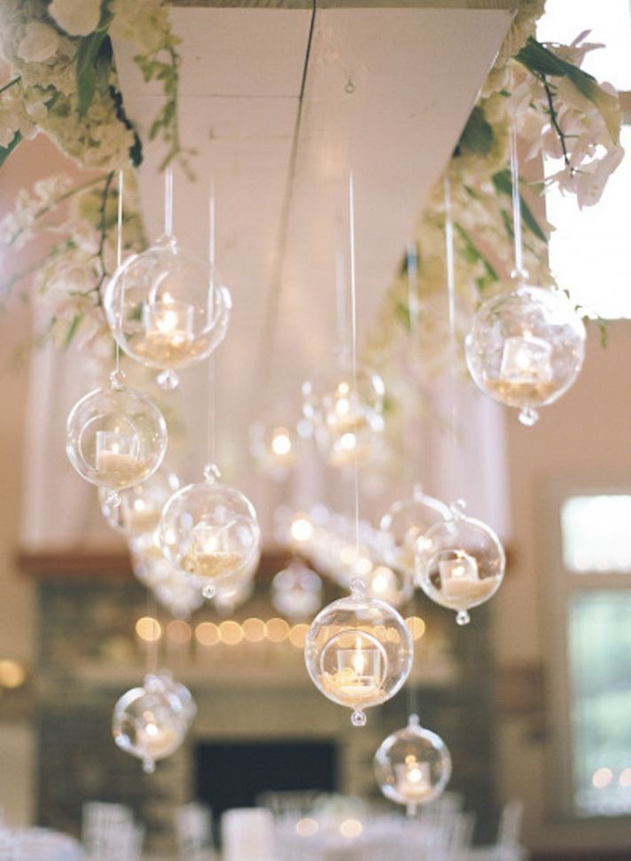 pretty hanging candles