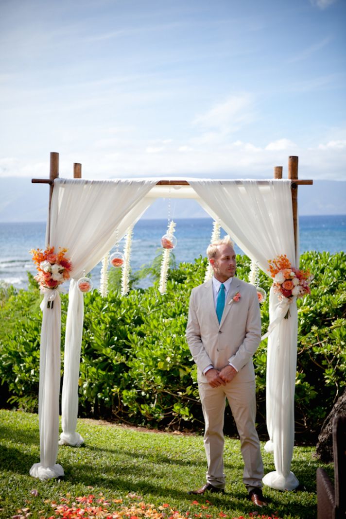 Groom Awaiting His Beautiful Bride