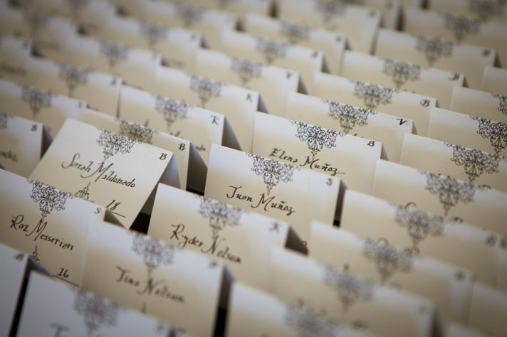 Delicate Name Cards