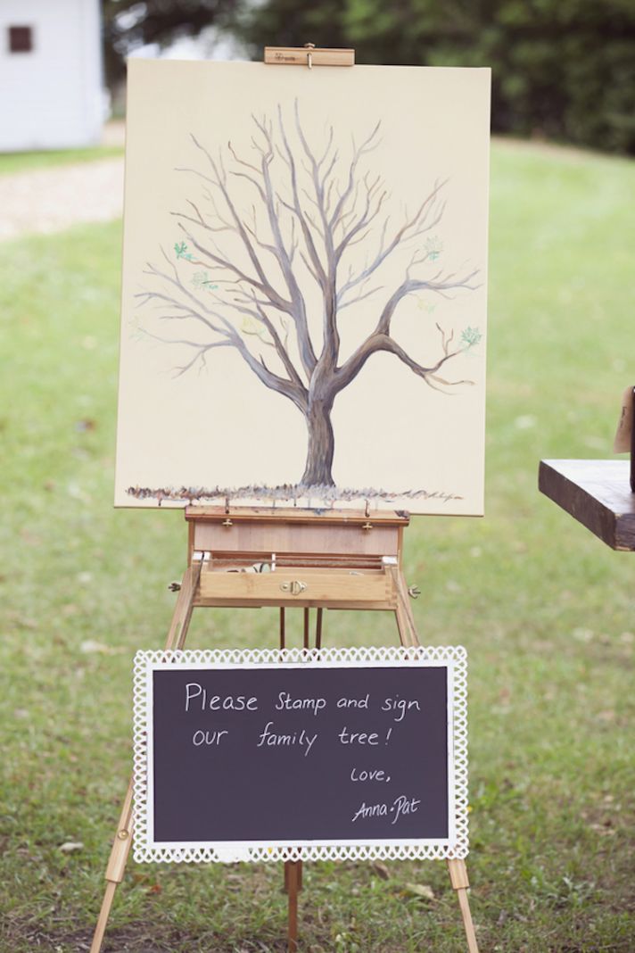 Alternative Family Tree Guest Book