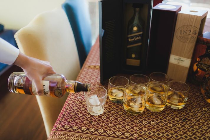Pouring Whiskey