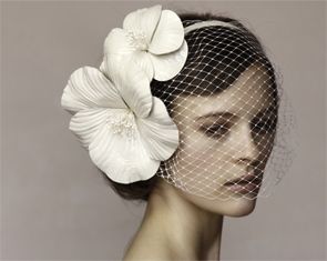Jennifer Behr bridal veil