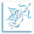 Every bride gets a little help from Cupid.