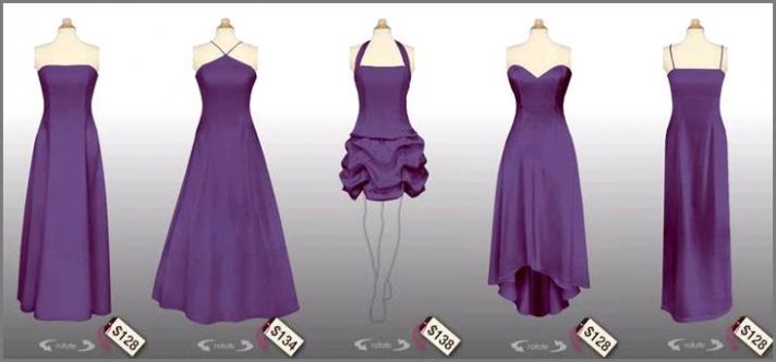 Beautiful purple bridesmaids dresses- styles to fit every figure