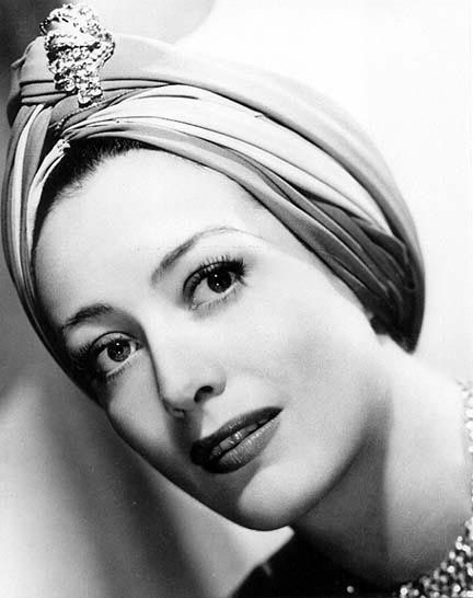 Jeweled turban that became a trend in the 1920s and 1930s